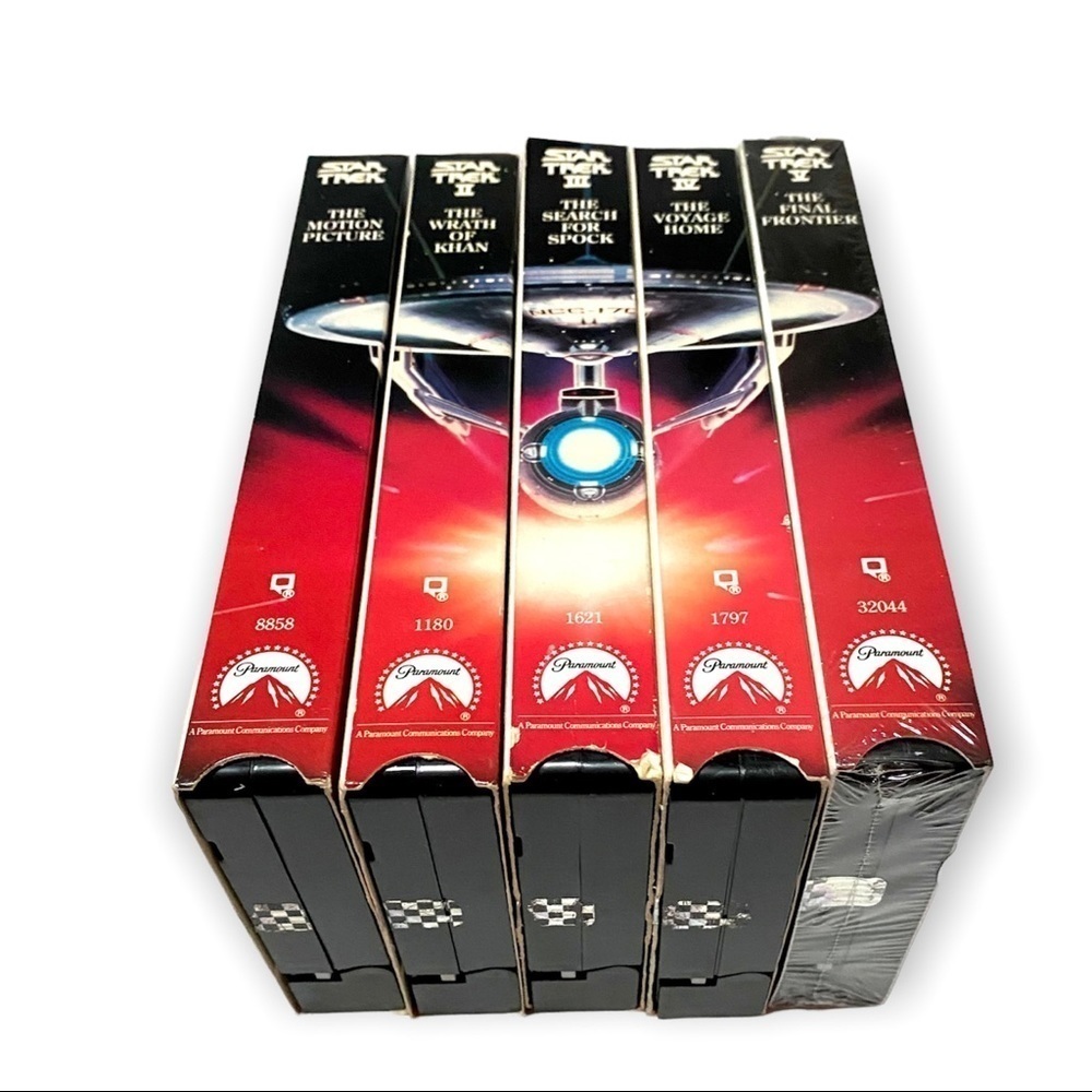 Vintage 1991 Star Trek 25th Anniversary Collection VHS Box Set Factory Sealed